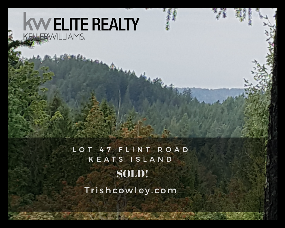 Keats Island, Lot 47 Flint Rd, - Sold in 18 Days !